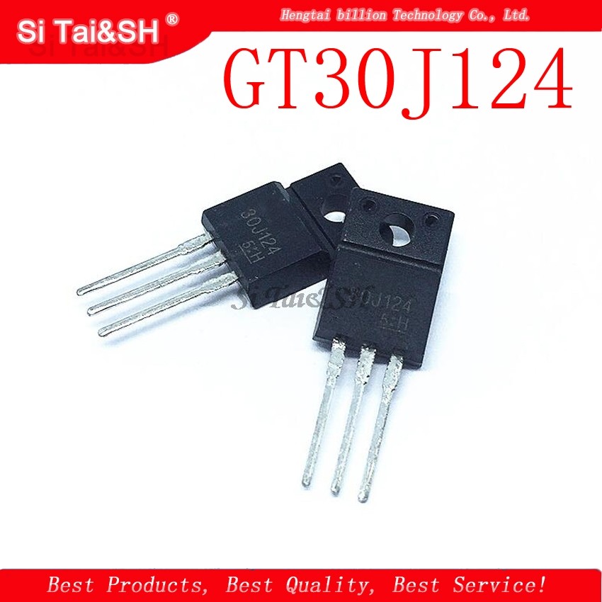 10PCS 30J124 GT30J124 TO220 TO 220 ทรานซิสเตอร์ใหม่เดิม