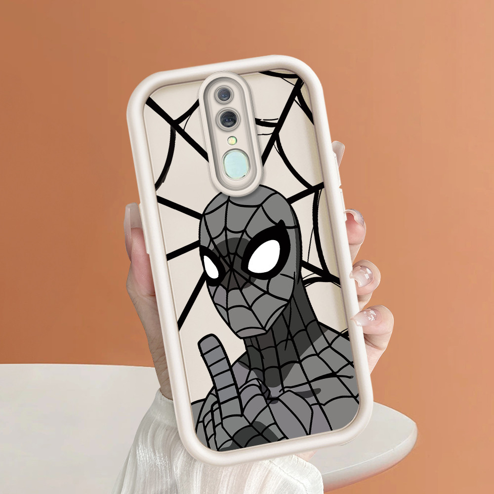 HP เคสโทรศัพท์สําหรับ OPPO F11 กรณีปกป้องโทรศัพท์ TY DLJ C8-2572 Spider Man