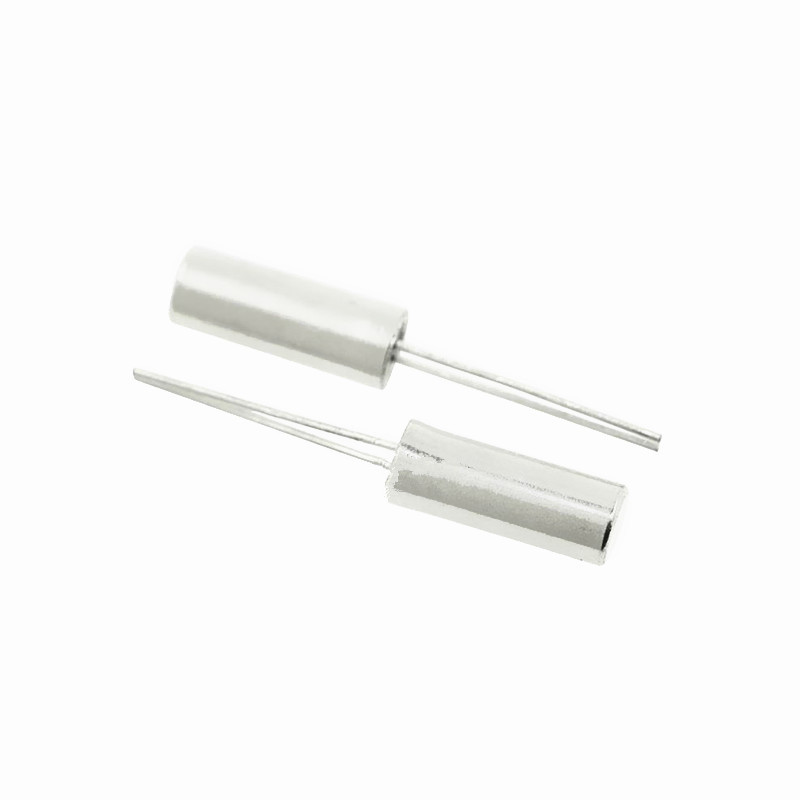 20 ชิ้น 32.768KHz ข้อผิดพลาด 20ppm 3*8 32.768K 12.5pF กระบอกควอตซ์ resonator