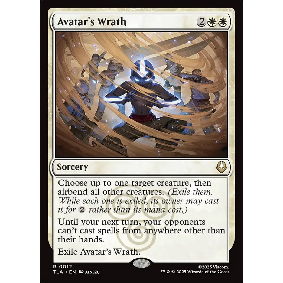 Avatar's Wrath การ์ด Magic the Gathering [MTG] ของแท้