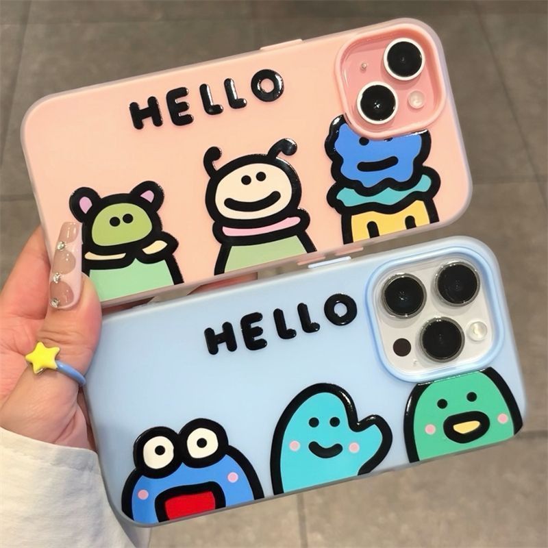 Jelly Color 2 In 1 Scribble Casing Hp Vivo V60 Lite Y29 Y19S Pro Y400 Iqoo Z10 Lite Z10R Casing