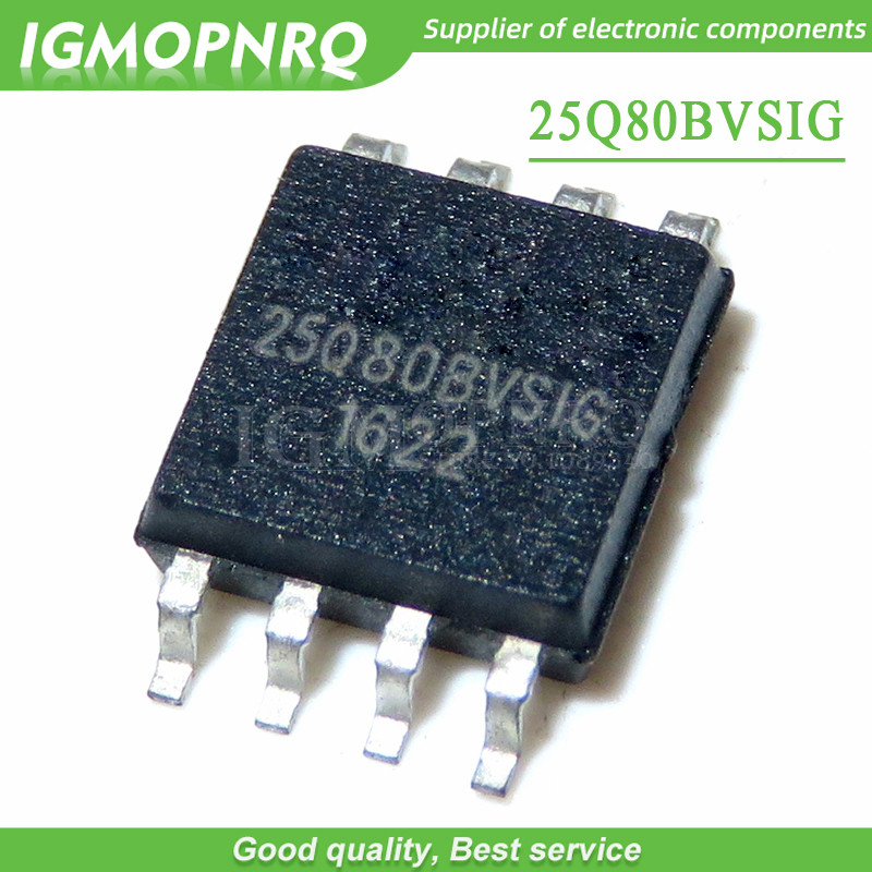 10PCS W25Q80BVSIG SOP 8 W25Q80 SOP W25Q80BVSIG SOP8 SMD 25Q80BVSIG