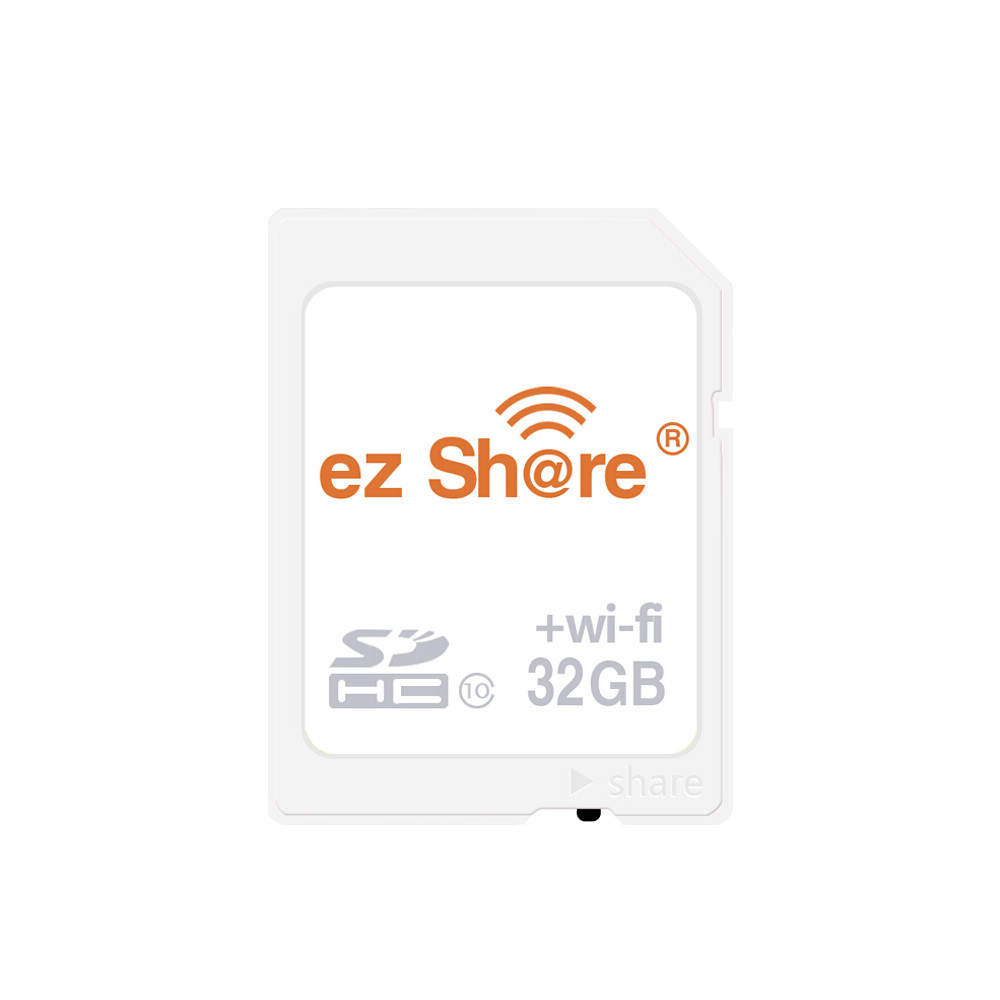 SILF EZ share SD Card Wireless WiFi Share Flash Class 10 32GB สําหรับ Canon/Nikon/Sony