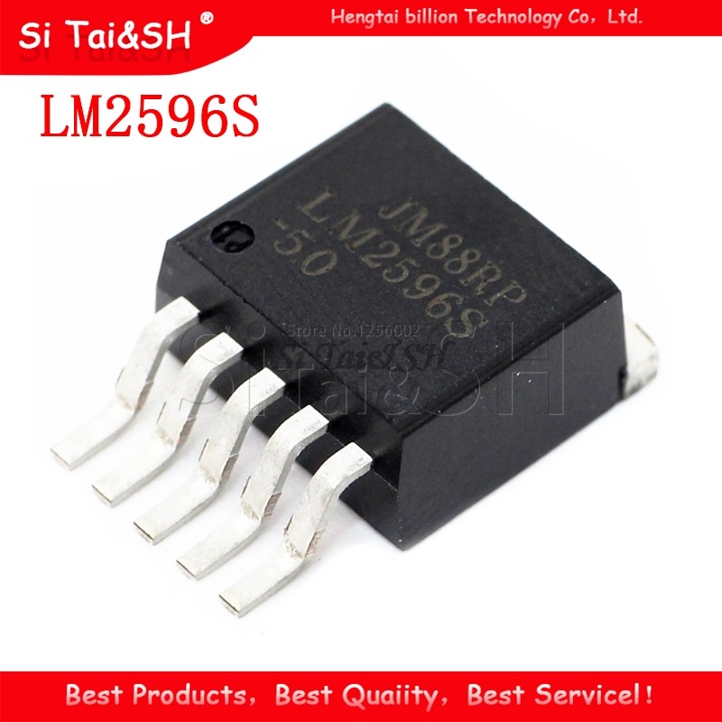 10PCS LM2596S ADJ TO263 LM2596 ADJ ถึง 263 IC ใหม่และต้นฉบับ
