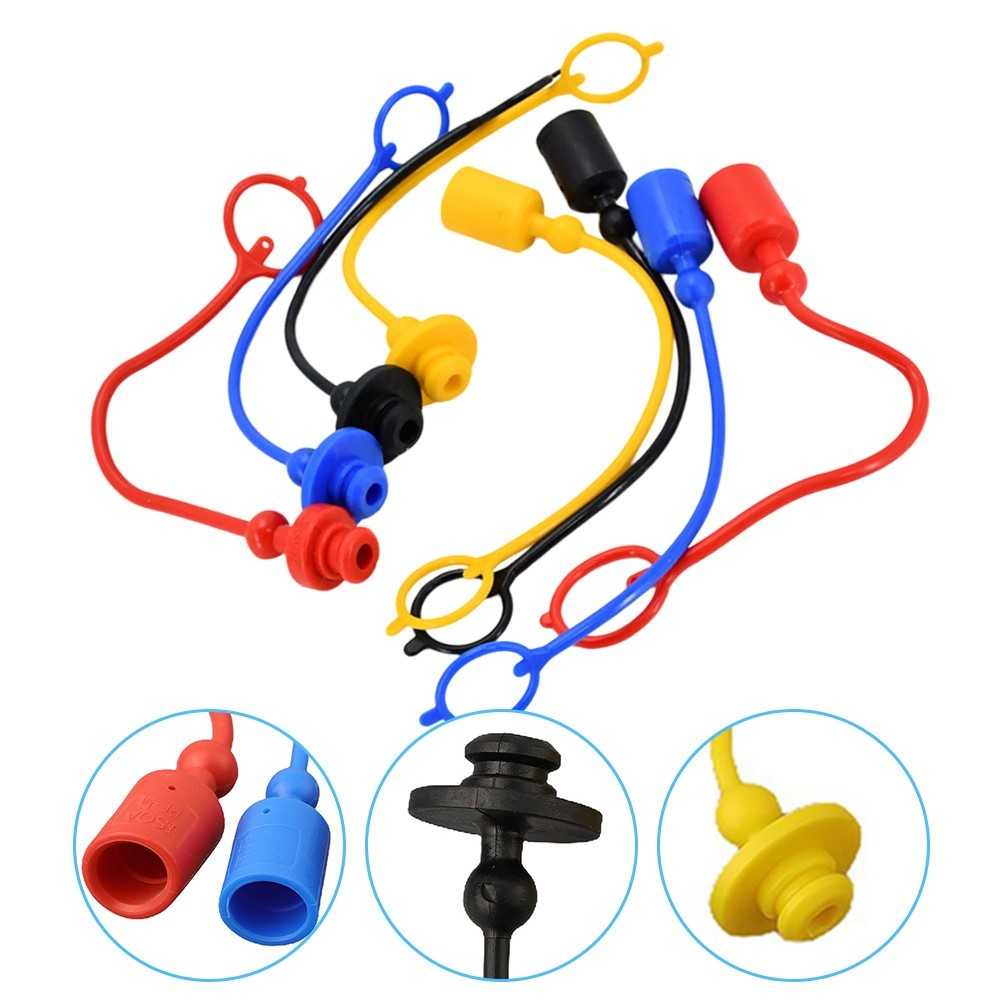 POS4 คู่ไฮดรอลิก Quick Coupler ชายฝุ่นหมวกและฝาครอบหญิงยาง PVC