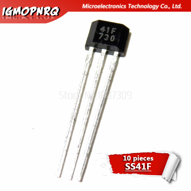 10pcs 41F 0H41 SH41 SS41F S41 Bipolar Hall องค์ประกอบเซ็นเซอร์มอเตอร์รถยนต์ไฟฟ้ามอเตอร์ Hall Sensor 