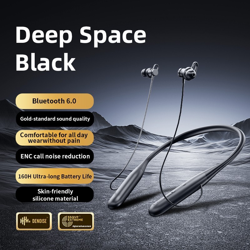 [CSCE]หูฟังแบบคล้องคอไร้สาย Hi-Fi: 360° เสียงรอบทิศทาง & บีทีวี 5.0 สําหรับเล่นกีฬา!