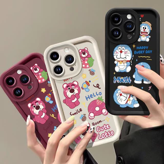 เคสสำหรับ Realme 5 Pro 5i 5s 6i C3 C3i Narzo 10 Narzo 10A Narzo 20A เคสโทรศัพท์แมวหมีสามสีซิลิโคนกันกระแทก