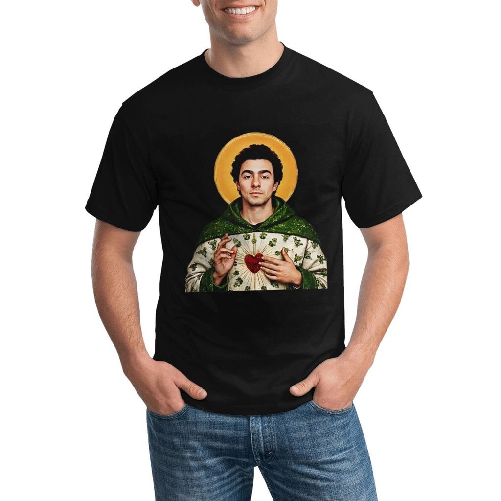Saint Luigi Mangione Church เสื้อยืดผ้าฝ้ายขนาดบวกสบายพร้อมคลาสสิกพอดี