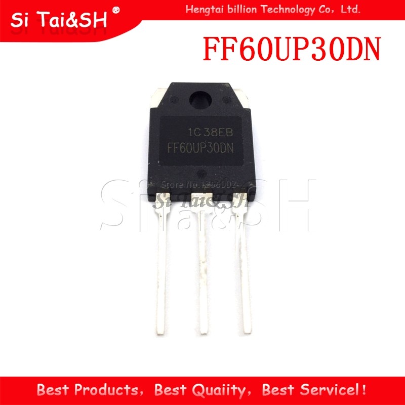 5 ชิ้น FF60UP30DN ถึง 3P FFA60UP30DN F60UP30DN TO3P FF60UP30 60UP30 300V 60A ใหม่เดิม