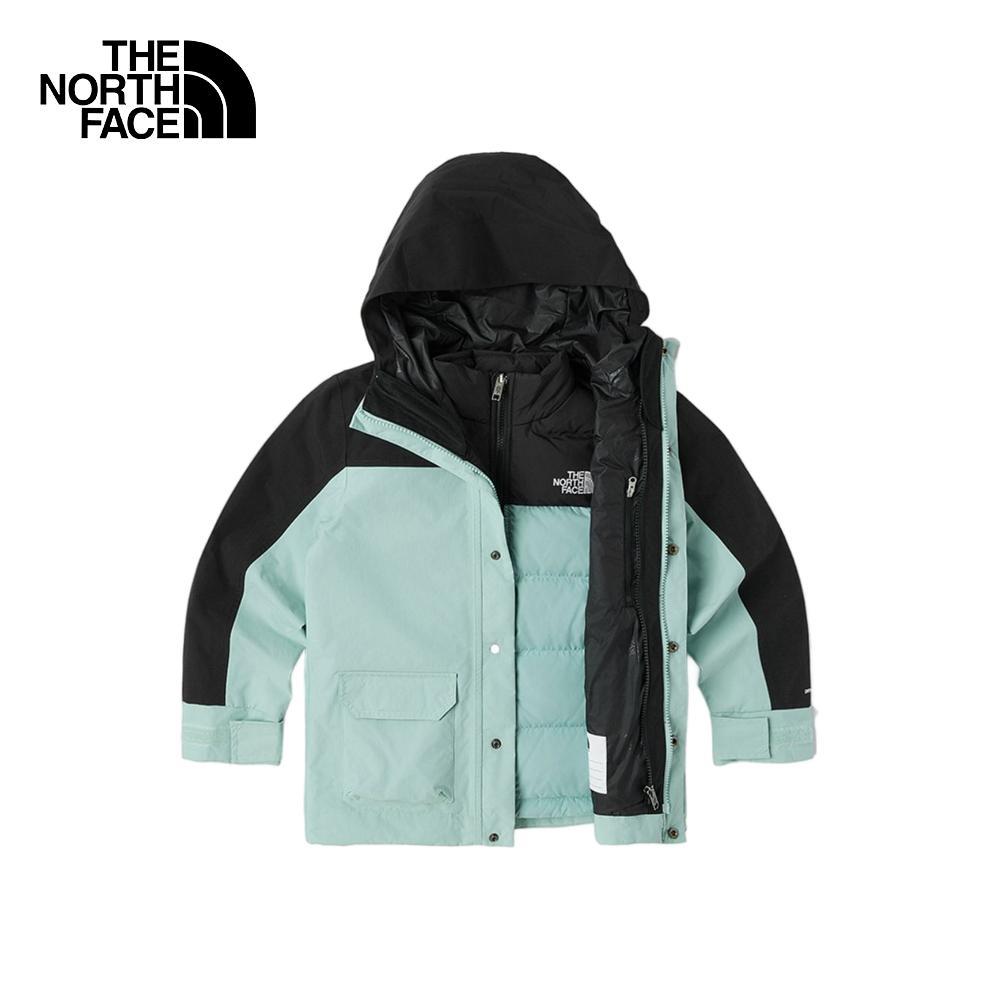 THE NORTH FACE BOY TRICLIMATEDOWN VEST JKT(ดูตารางไซส์ASIA/AP) - MUTED PINE แจ็กเก็ตกันหนาวสองชั้นเด็กผู้ชาย