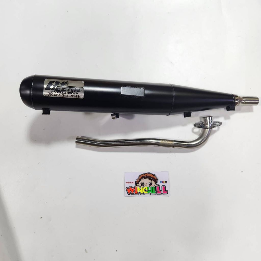 ZERN8.1 ท่อผ่า ผ่าหมก YAMAHA FINN ***มี มอก*** ***เงียบ***