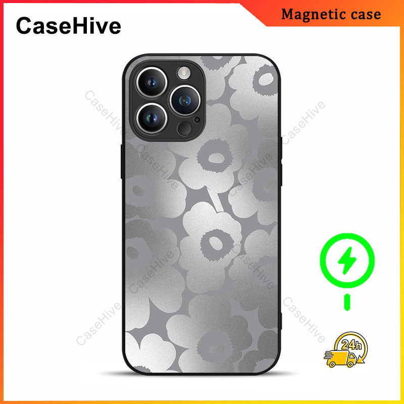 เคสโทรศัพท์ดอกไม้สําหรับ iPhone 17 Pro Max / iPhone 16 Pro Max / 15 Pro Max / 13 / Samsung Galaxy S2