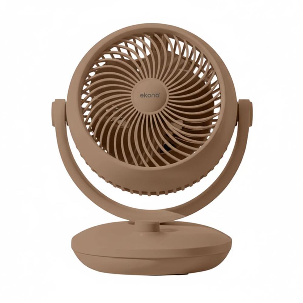 EKONO พัดลมพกพา 8 นิ้ว TT-TS16 สีน้ำตาล จัดส่งโดย HomePro