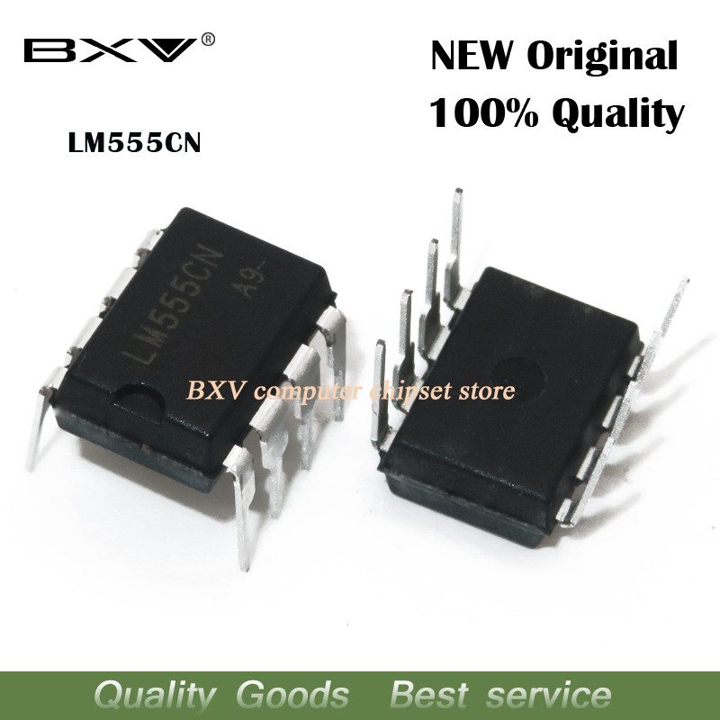CR-10pcs LM555CN DIP8 LM555 DIP 8 555CN DIP NEW IC