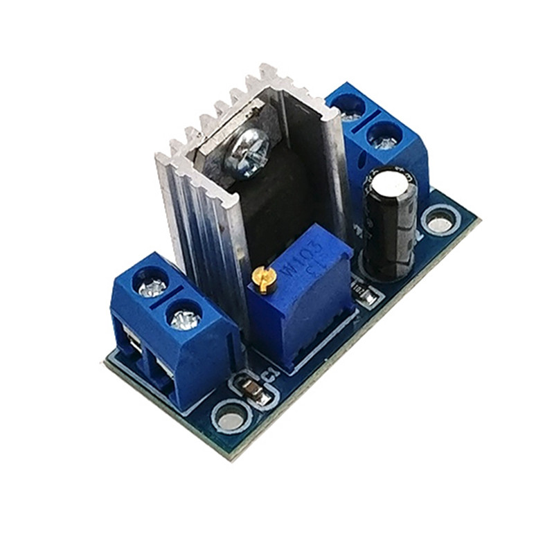 LM317 DC DC Converter Buck ขั้นตอนลงแผงวงจรโมดูล Linear Regulator LM317 ปรับแรงดันไฟฟ้าแบบปรับได้แหล