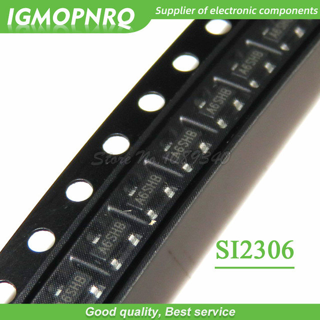 50PCS SI2301 SI2302 SI2305 SI2306 SI2307 SOT23 N ช่องเสริมโหมด field effect ทรานซิสเตอร์