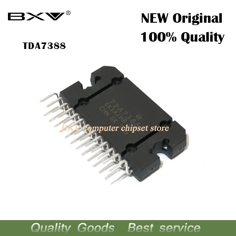 CR-2PCS TDA7388 ZIP25 TDA7388A ZIP 7388A ZIP 25 42W รถเครื่องขยายเสียงบล็อกชิปใหม่และต้นฉบับ