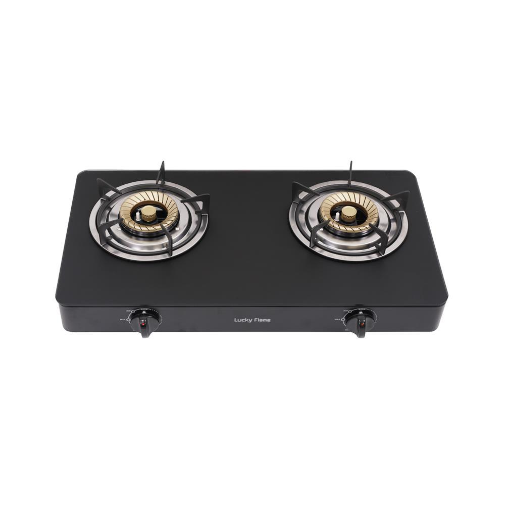 LUCKY FLAME เตาแก๊สตั้งโต๊ะ 2 หัวแก๊ส AI-102H EXCLUSIVE จัดส่งโดย HomePro