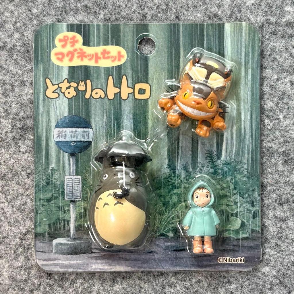 【Direct from Japan】ชุดแม่เหล็ก My Neighbor Totoro Petit จากสตูดิโอจิบลิ Totoro's Rainy Day【Japan Exc