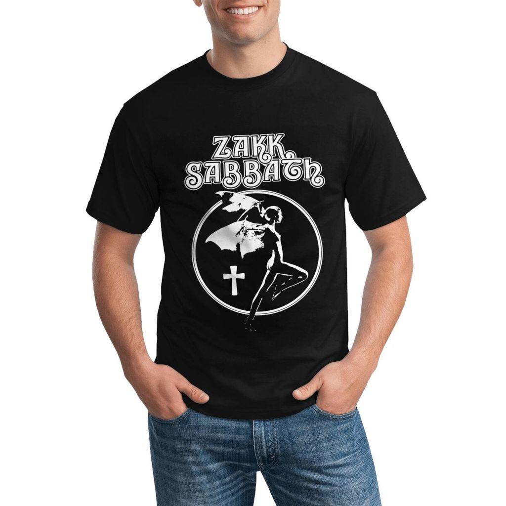 Zakk Wylde (Zak Sabbath) เสื้อยืดผ้าฝ้ายขนาดบวกที่จําเป็นสําหรับตู้เสื้อผ้าของคุณ
