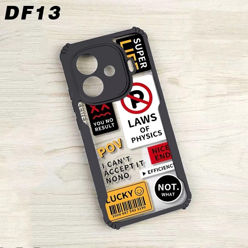 CASE CLEAR MOTIF FUSION SHOCKPROOF สําหรับ VIVO IQ00 Z5 IQ00 Z7 4G/T2 4G IQ00 Z8/IQ00Z8X 5G IQ00 Z9 