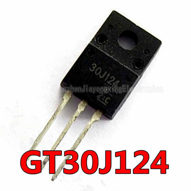 10PCS 30J124 GT30J124 TO220 TO 220F ทรานซิสเตอร์ใหม่เดิม