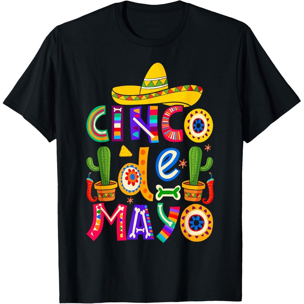 Happy Cinco De Mayo Fiesta Squad 5 De Mayo Mexican เสื้อยืดผู้ชายผู้ชาย