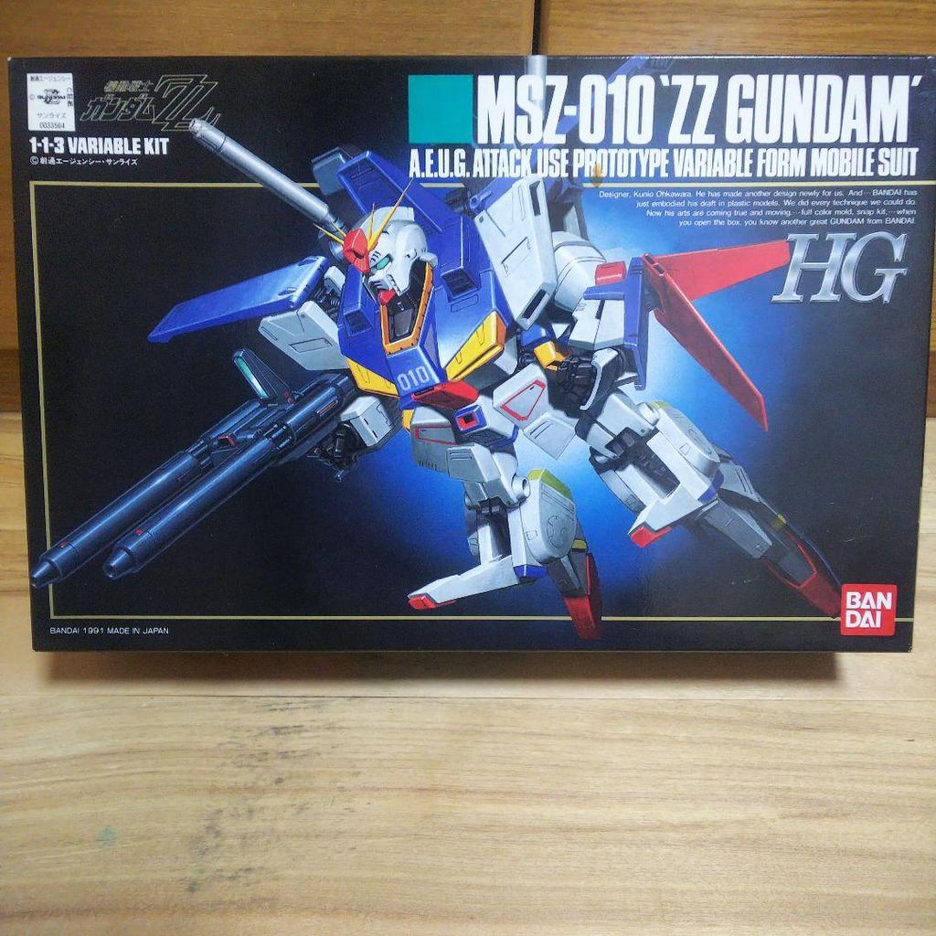 【Direct from Japan】บันได 1/144 HG ZZ GUNDAM【Japan Exclusive】