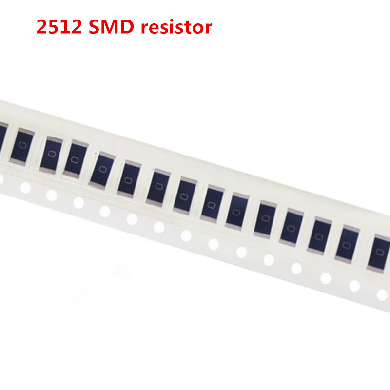 50PCS Alloy resistance 2512 SMD Resistor ตัวอย่างชุด,10 ชนิดX5pcs = 50pcs R001 R002 R005 R008 R010 R