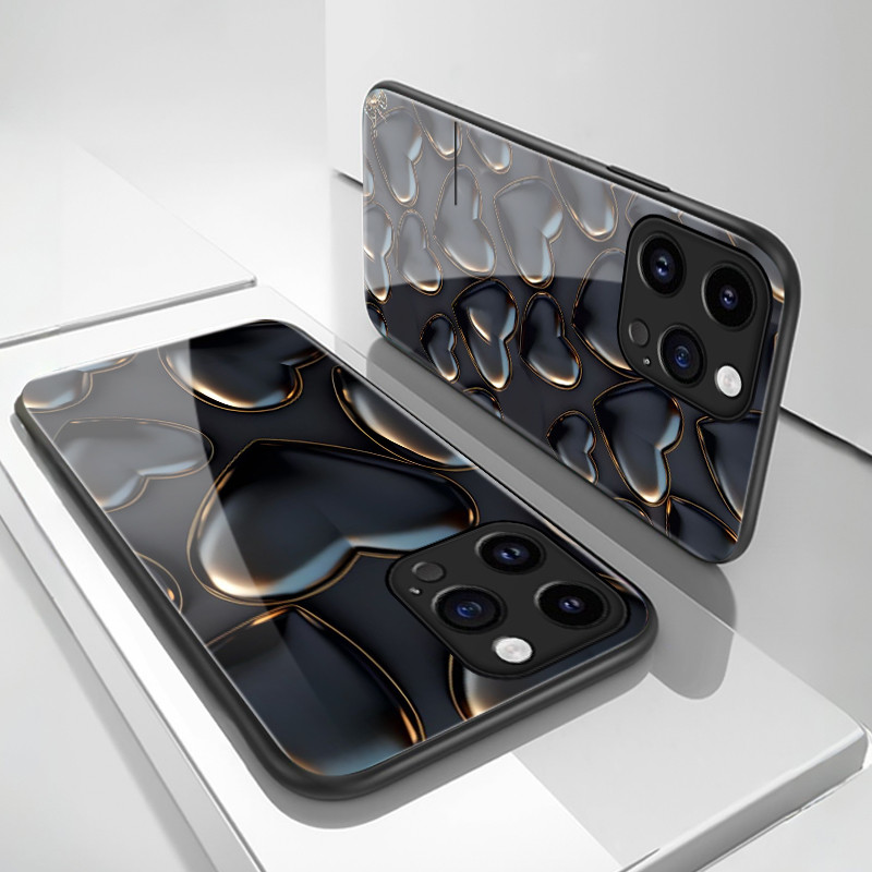 เคสสำหรับ OPPO Reno 7 5G Reno 7 Pro 5G Reno 6 5G Reno 6Z 5G เคสแก้วมีลายรูปหัวใจขั้นสูงทนต่อการขีดข่วนเคสโทรศัพท์ - รูปที่ 6