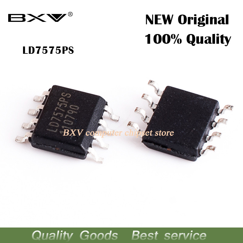 CR-5pcs LD7575PS LD7575 SOP 8 ใหม่จัดส่งฟรี