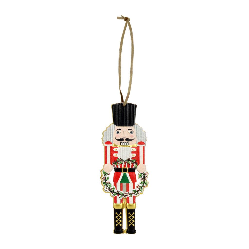ที่แขวนโลหะตกแต่ง Nutcracker KASSA HOME รุ่น 24A3410 สีแดง