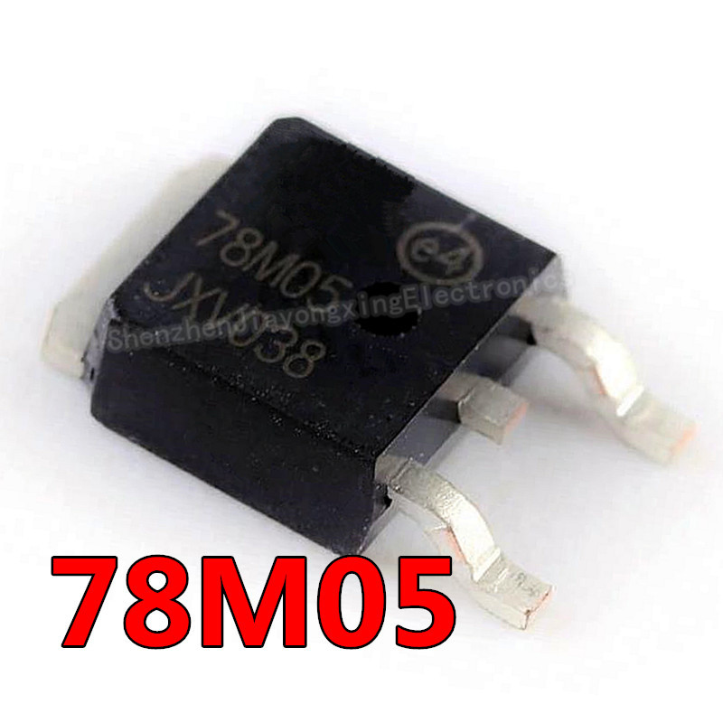 20PCS 78M05 TO252 MC78M05 LM78M05 0.5A +5V ถึง 252 ชิปเซ็ต IC ใหม่และต้นฉบับ