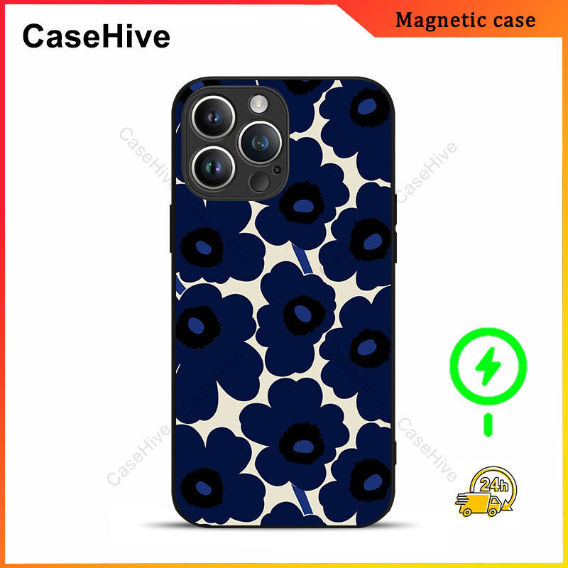 เคสโทรศัพท์ดอกไม้สําหรับ iPhone 17 Pro Max / iPhone 16 Pro Max / 15 Pro Max / 13 / Samsung Galaxy S2