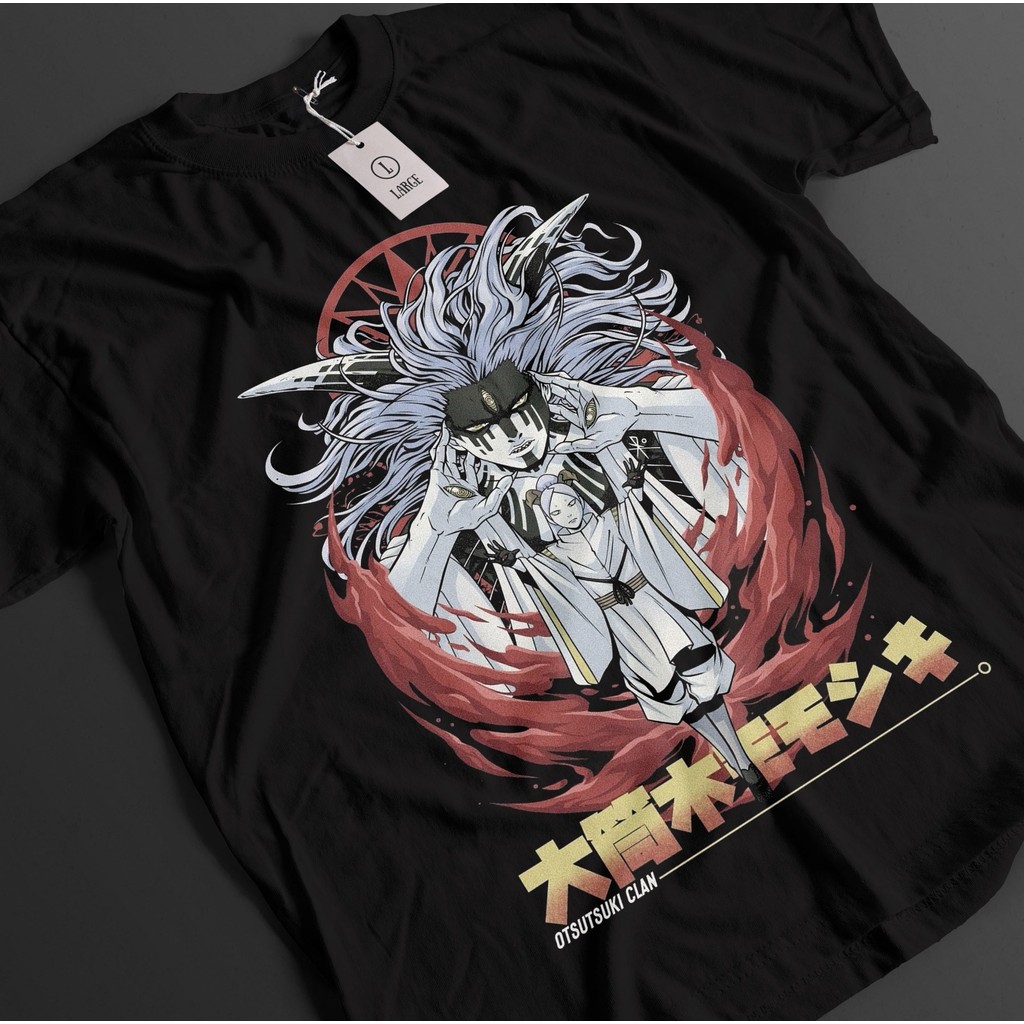 เสื้อยืดอนิเมะ Naruto Momoshiki Otsutsuki & Kaguya สำหรับทุกเพศ