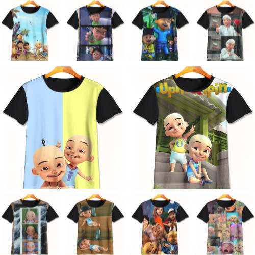 เสื้อยืด 3D Cool Upin & Ipin | เสื้อยืดลายการ์ตูน Upin & Ipin | เสื้อผ้า Upin & Ipin สําหรับเด็กอายุ