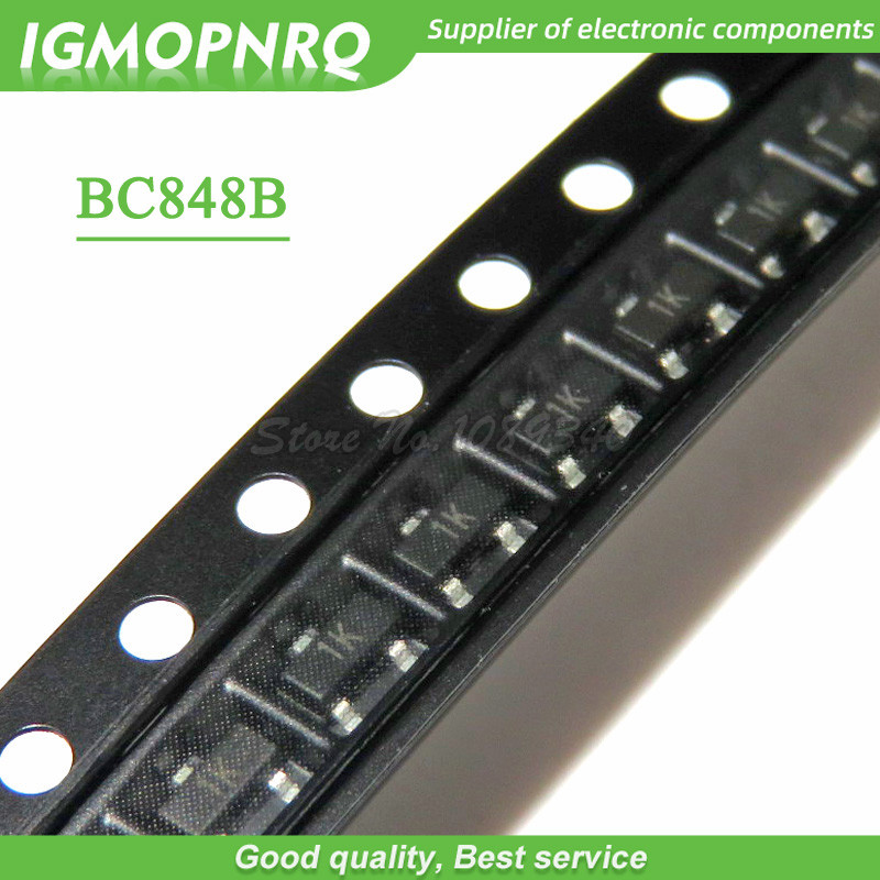 100PCS BC846B BC847A BC847B BC847C BC848B BC856B BC857B BC857C SOT23 NPN ทรานซิสเตอร์วัตถุประสงค์ทั่