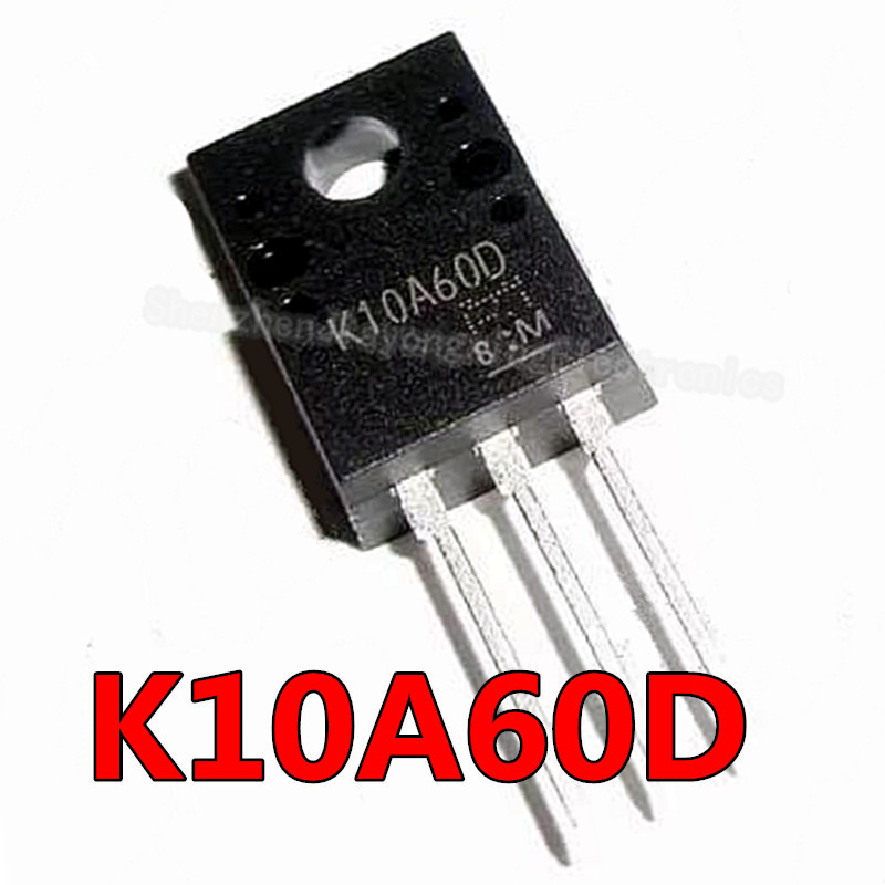 10 ชิ้น K10A60D ถึง 220F TK10A60D ถึง 220F 10A60 TO220 ใหม่เดิม