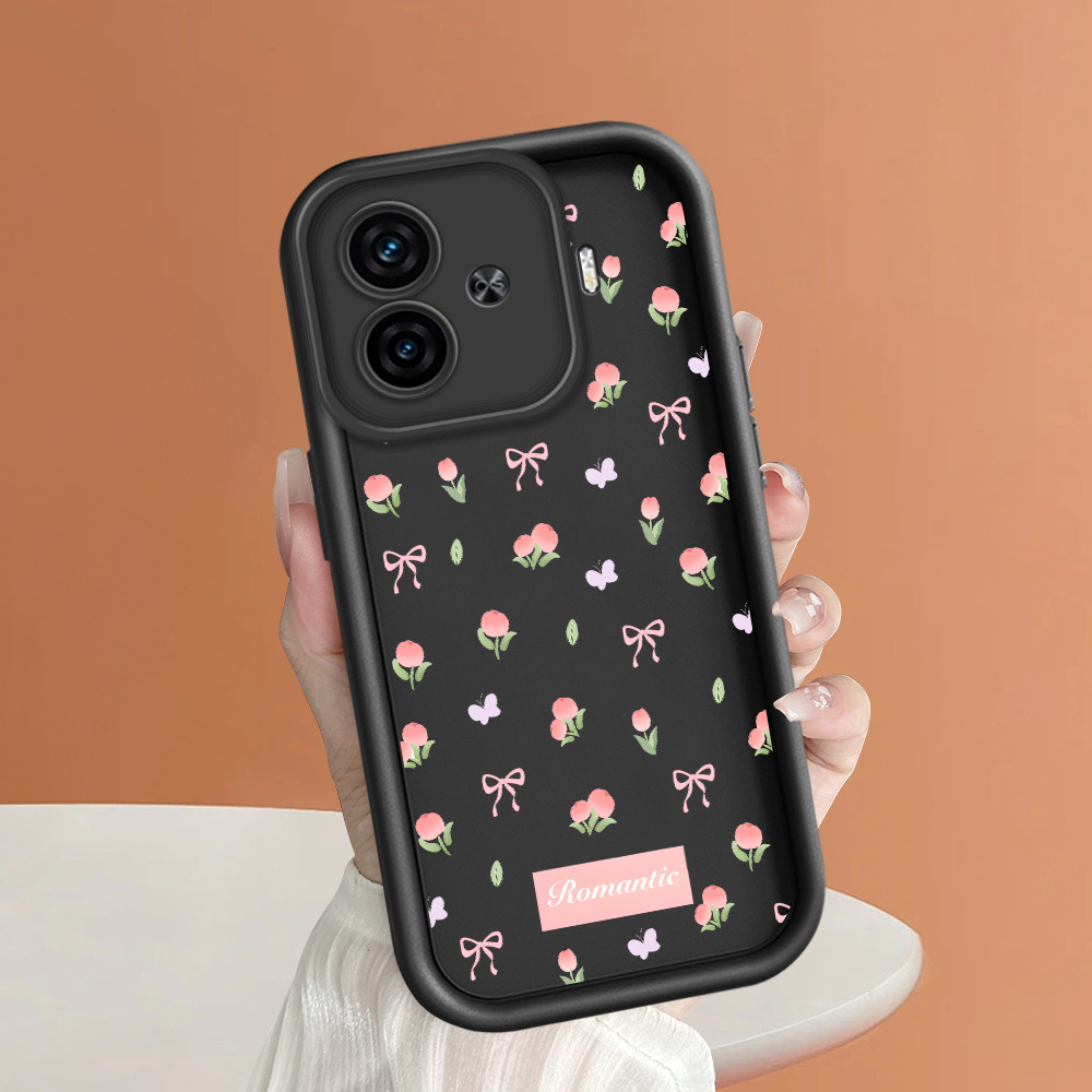 HP เคสโทรศัพท์สําหรับ VIVO iQOO Z9 5G กรณีปกป้องโทรศัพท์ TY DLJ C8-2357 ดอกไม้