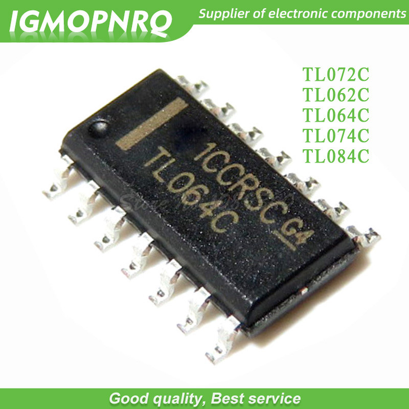 10PCS TL072C TL062C TL064C TL074C TL084C SOP ใหม่และต้นฉบับ IC