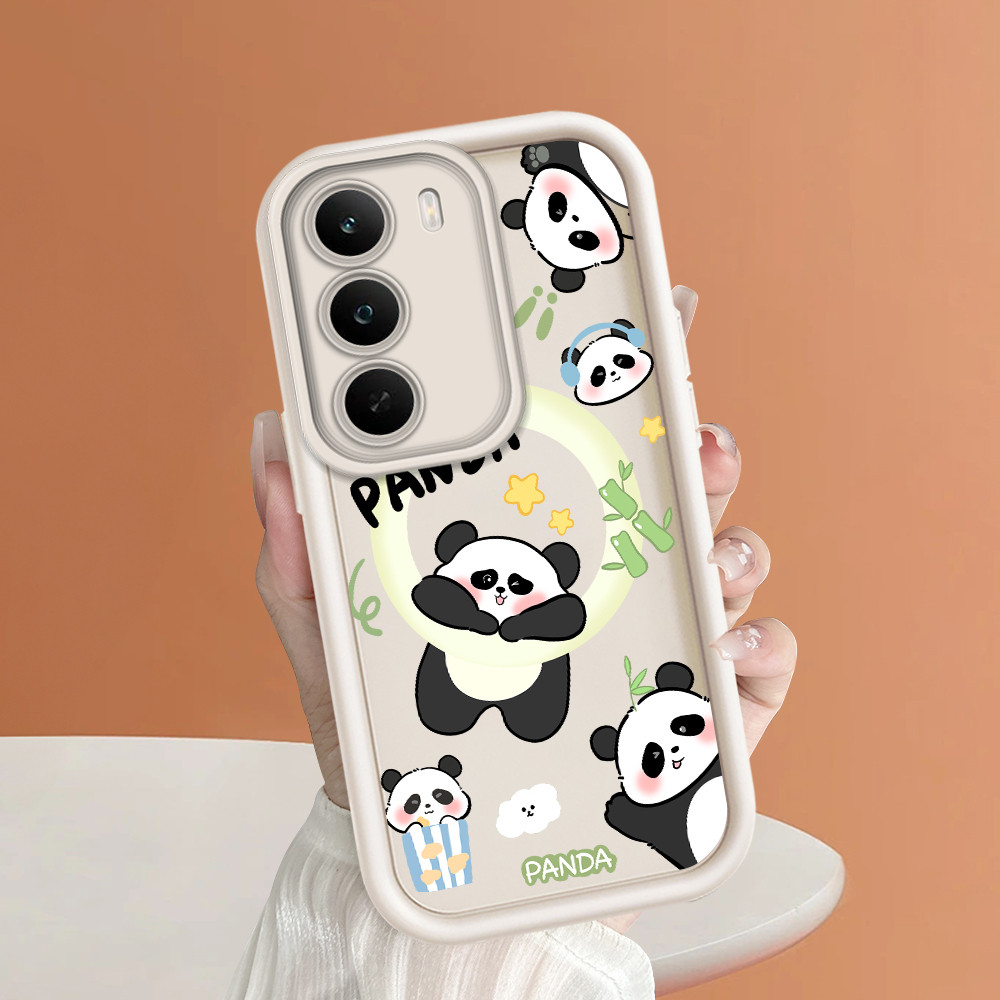 ปลอก Hp สําหรับ Realme C71 C73 เคส Kesing ปกป้องโทรศัพท์ TY DLJ C8-2485 panda