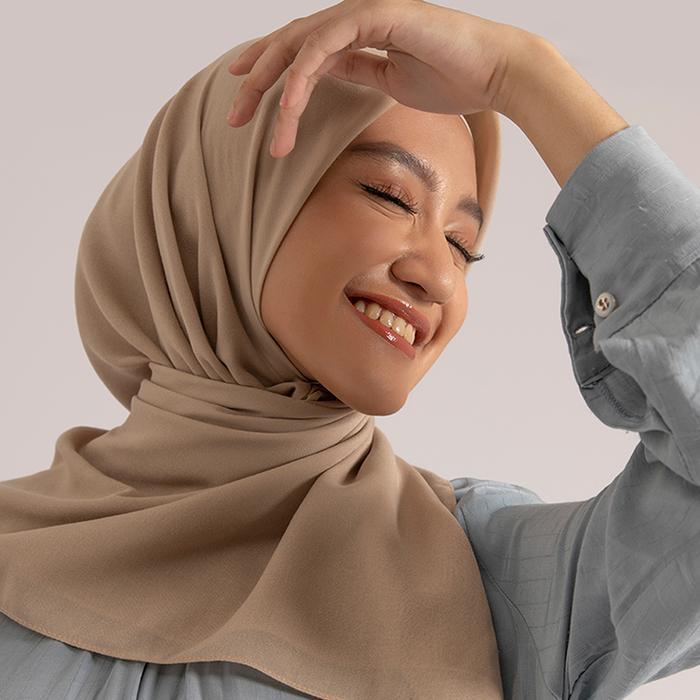 3P9U9- ผ้าพันคอ We Airy Vol Plain 4