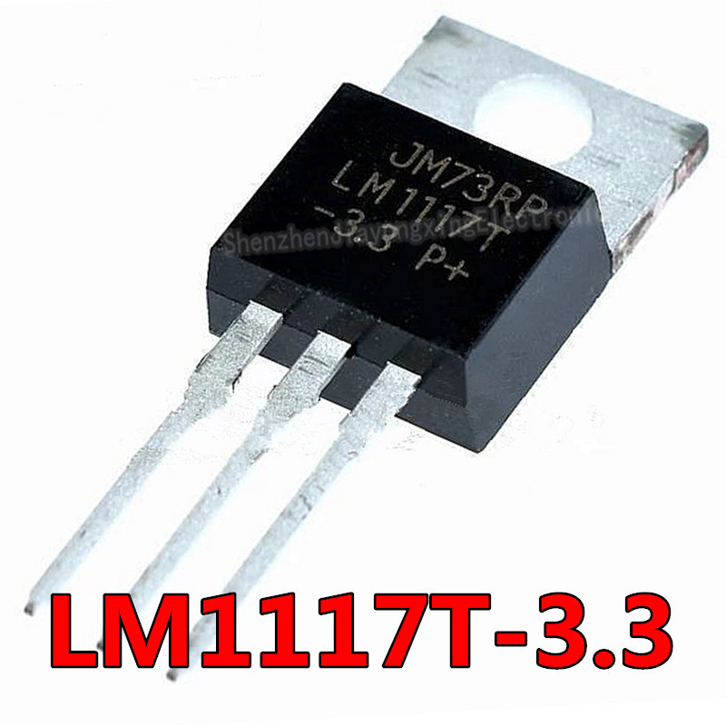 10 ชิ้น/ล็อต LM1117T 3.3 LM1117T LM1117 Low Dropout เครื่องปรับแรงดันไฟฟ้า 3.3 V ถึง 220