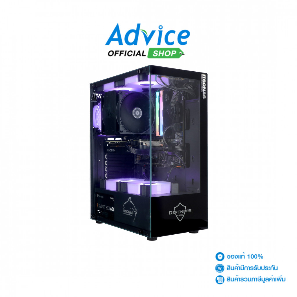 คอมประกอบ Advice : Computer Set intel #i386 i5 14600K AMD RX 9060XT 16GB POWER COLOR REAPER FIGHTER 