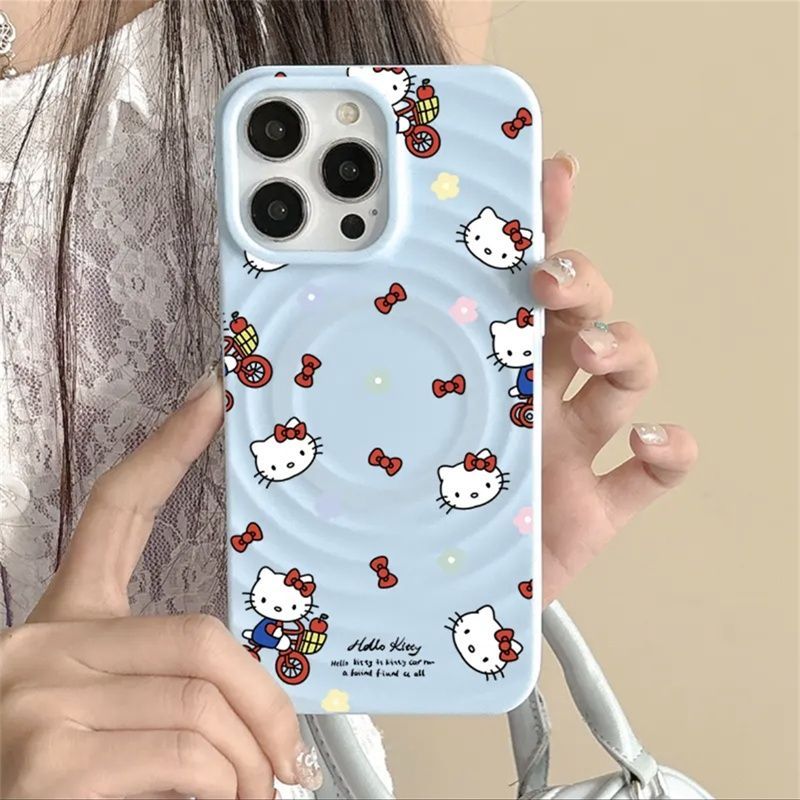 สาวแฟนซีดอกไม้ Hello Kitty กรณี Hp Samsung A37 A57 A07 A36 A56 A26 A17 5G A16 A06 A05 A23 A33 A52S A