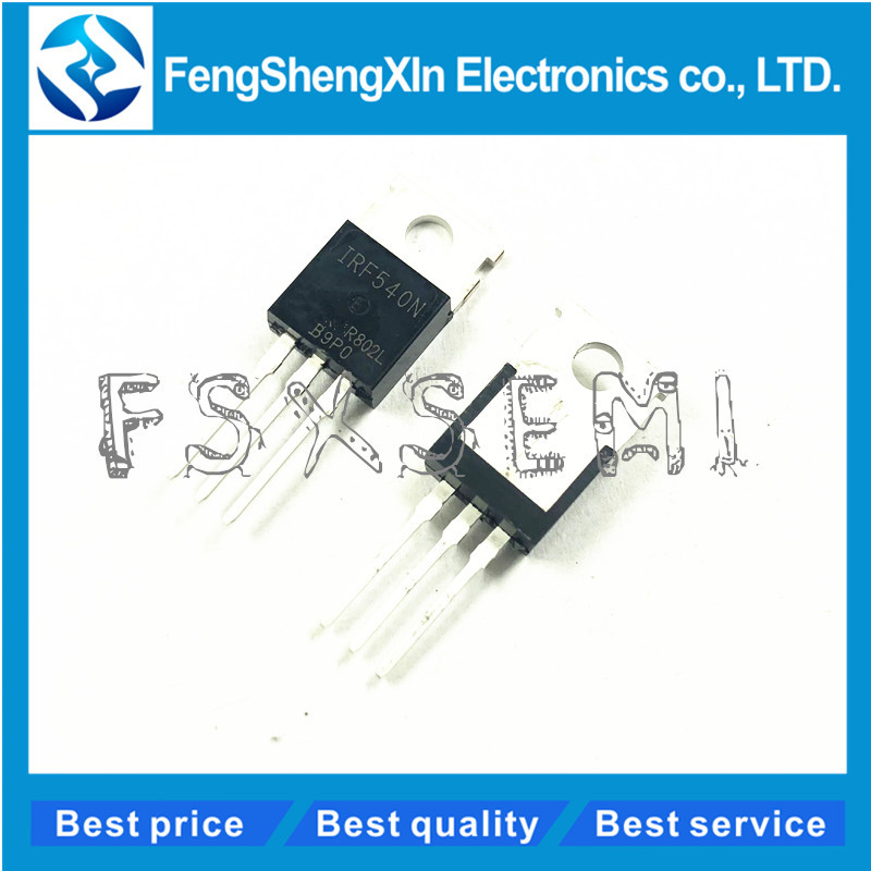 10 ชิ้น/ล็อต IRF540N IRF540NPBF IRF540 Power MOSFET TO-220