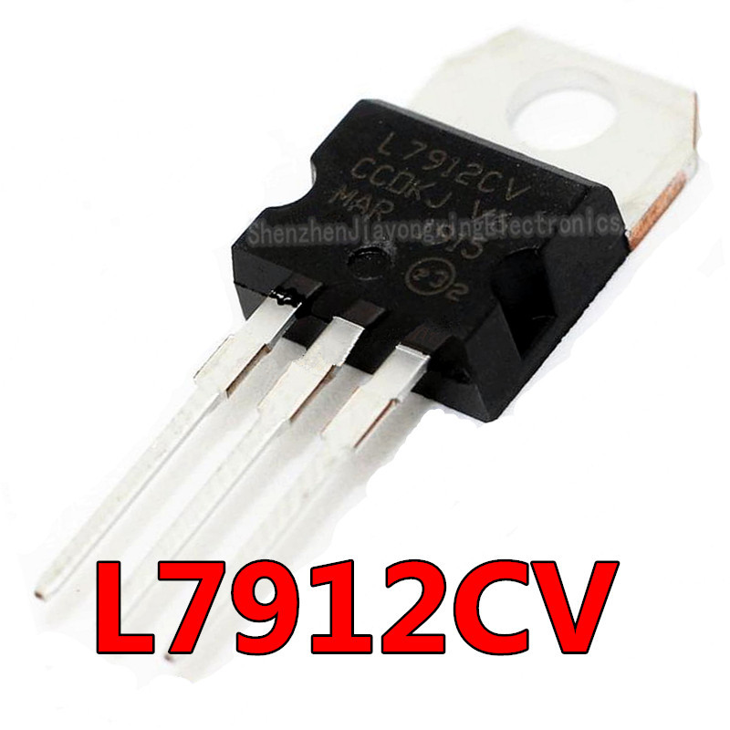 10PCS L7912CV TO220 L7912 ถึง 220 7912 LM7912 MC7912 IC ใหม่และต้นฉบับ
