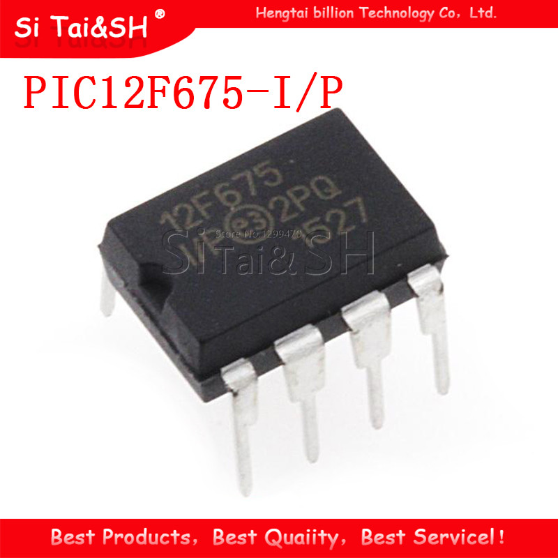 1 ชิ้น/ล็อต PIC12F675 I/P 12F675 PIC12F675 = PIC12F629 I/P PIC12F629 12F629 SAME DIP 8
