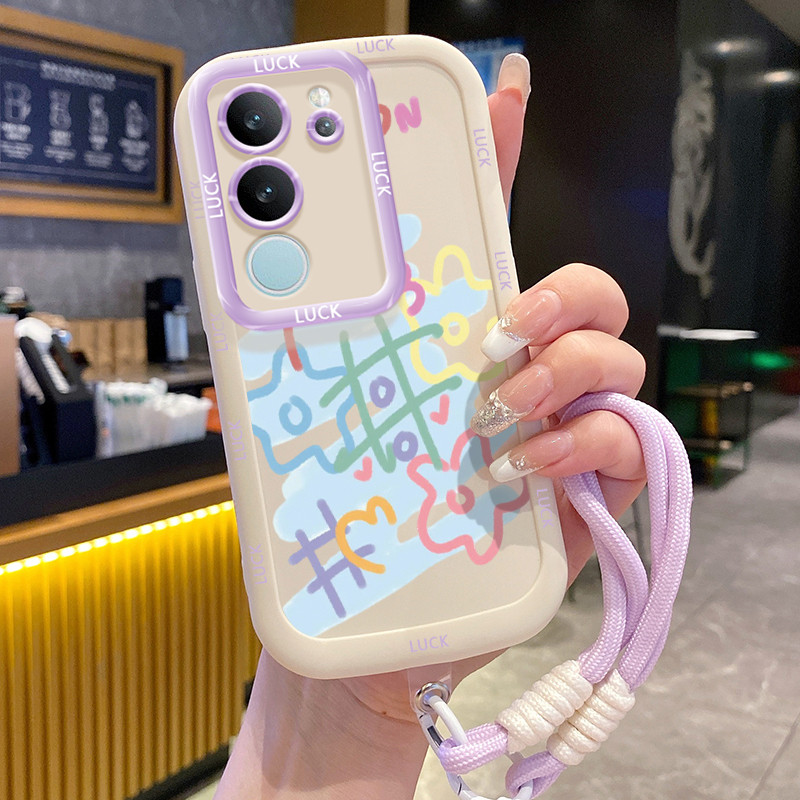 เคส VIVO V29 5G V29E 5G V29 Pro 5G น่ารักพร้อมเชือกเส้นเล็ก